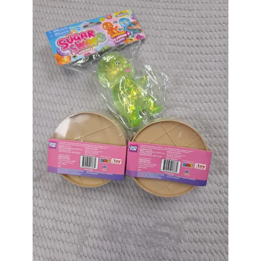 Mystery Dumpling Purple Holographic Lot Of 2 Viral Buns Sugar Swaps Babies RMS